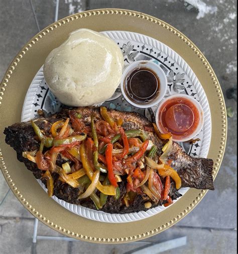 Banku and Grill Tilapia – ArkCleoRich Africa Kitchen