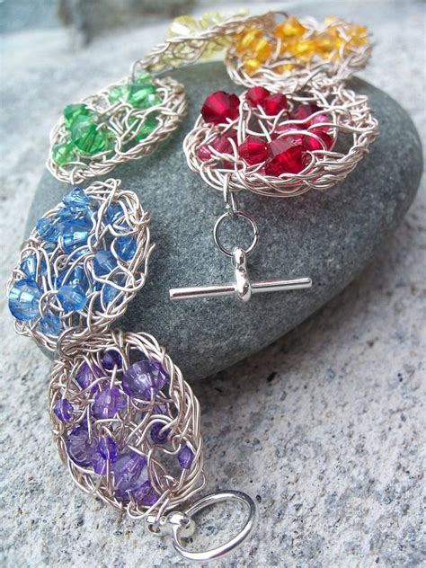 Wonderful DIY Wire Crochet Jewelry [Free Pattern]