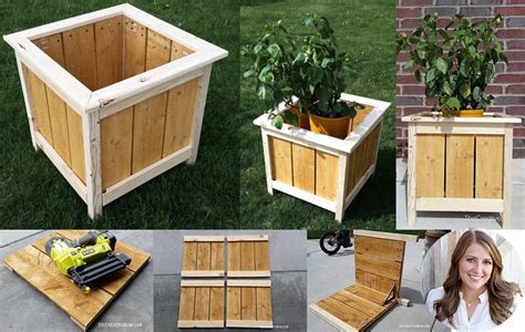 14 Square Planter Box Plans Best for DIY (100% Free)