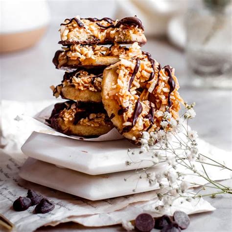 Vegan Samoa Cookies (Caramel Delites) - thank you berry much