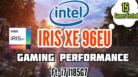 Intel Iris XE Graphics Gaming Test! 2021. ft- i7 1185g7(96EUs) - YouTube