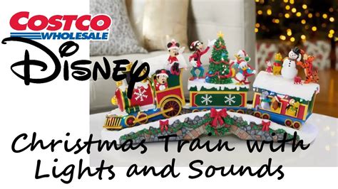 Disney Christmas Train with Lights and Sounds - Costco Disney ...