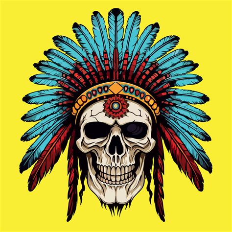 apache indio guerrero cabeza logo mascota vector ilustración 27576729 Vector en Vecteezy