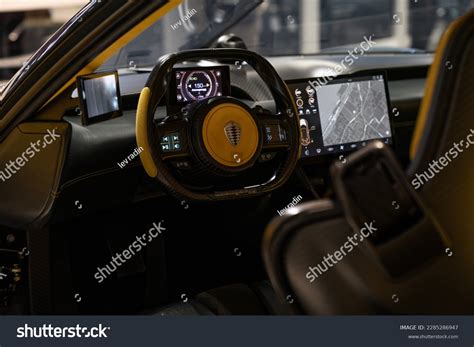 Interior Design Koenigsegg Gemera On Display Stock Photo 2285286947 | Shutterstock