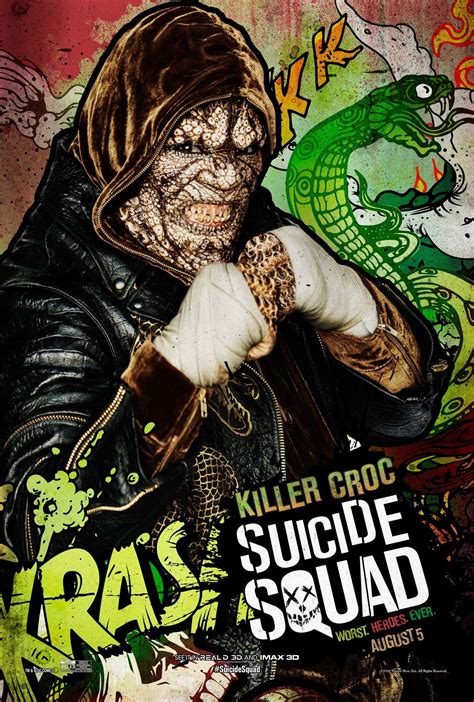 Suicide Squad: Killer Croc Explained by Adewale Akinnuoye-Agbaje | Collider