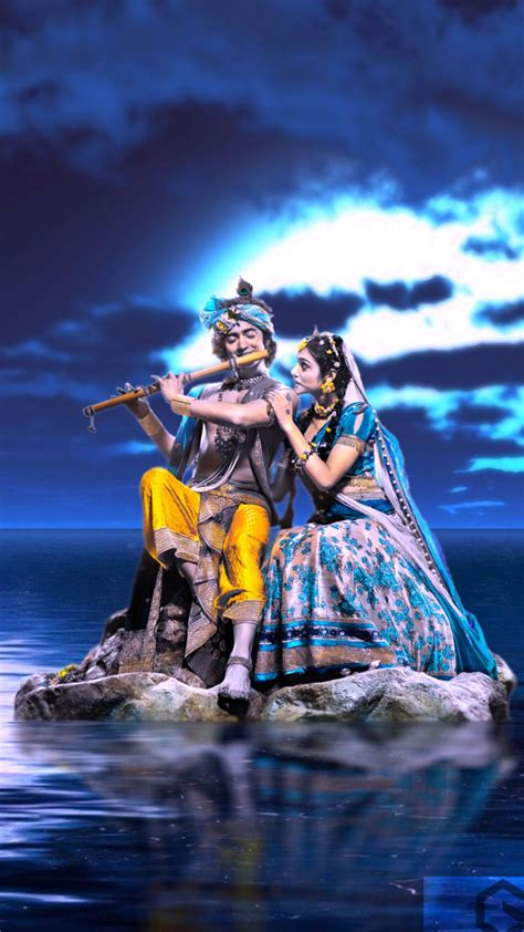 Download Radha Krishna Serial Floating Wallpaper | Wallpapers.com