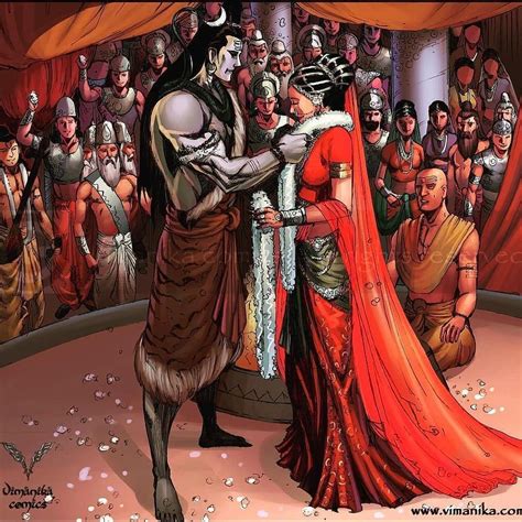 Lord Shiva Parvati Marriage Images