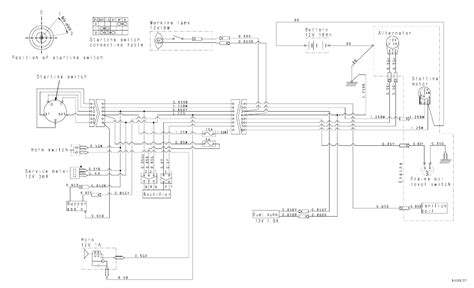 Komatsu PC01 - HYDRAULIC EXCAVATOR - Electrical circuit diagram ...