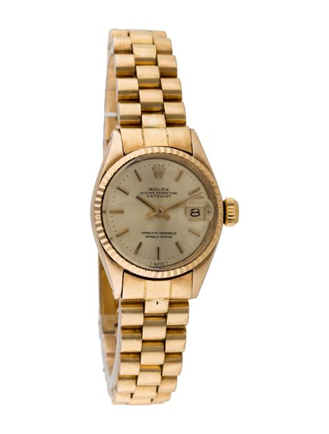 Rolex Vintage Oyster Perpetual Ladies President Watch - Bracelet ...