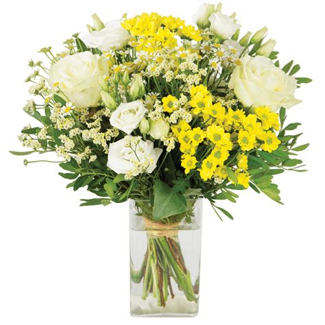 Topaze et son vase offert | Bouquet de fleurs | Rapidité : Remise en main propre en - de 4h ...