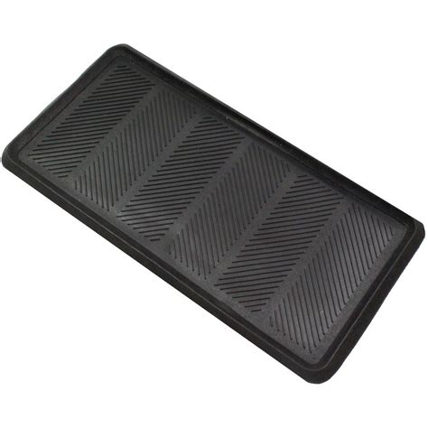 Chevron Durable Rubber 32 in. x 16 in. Commercial/Residential Rubber ...