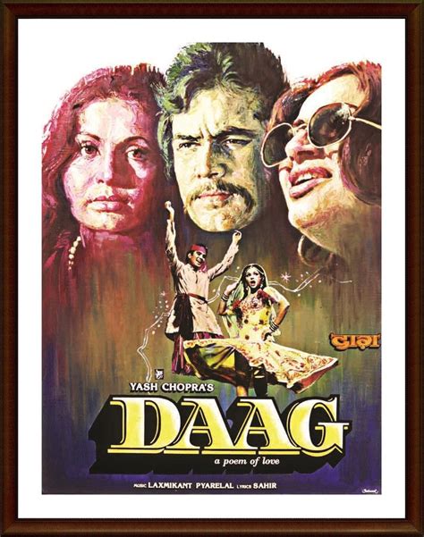 1973-Daag movie poster | Romantic drama film, Bollywood posters, Bollywood movies