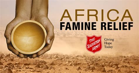 PRAY - GIVE - SPEAK OUT : AFRICA FAMINE CRISIS – The Salvation Army in Canada