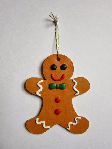 The Craft-Arty Kid (Old blog): Gingerbread Men Ornaments