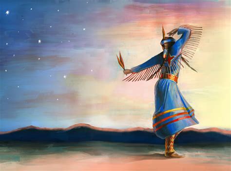 Native American Dancer Art