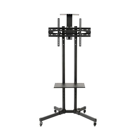 Portable TV Stand | Exhibition Monitor Stand on Wheels | VESA TV Stand