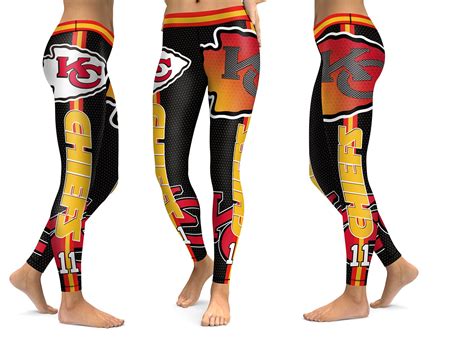 Kansas City Chiefs NFL 2017 High Quality Sports Leggings on Storenvy