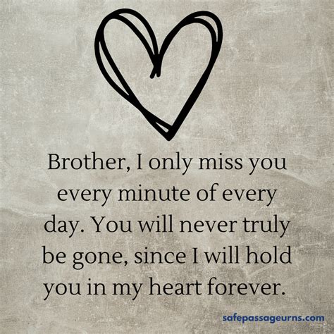 Missing You Brother In Heaven Quotes