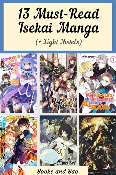 13 Essential Isekai Manga (and Light Novels) | Light novel, Novels, Manga