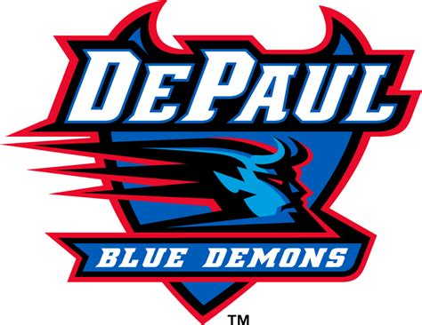 DePaul Blue Demons Logo - Primary Logo - NCAA Division I (d-h) (NCAA d ...