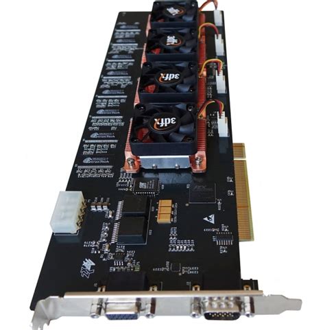 3dfx Voodoo 5 6000 quad-GPU reverse engineered and working