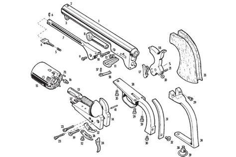 Pietta 1851 Navy Revolver Parts | Taylor's Firearms