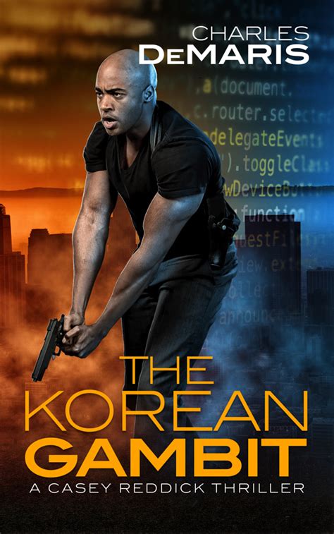 Action Thriller Book Cover The Korean Gambit - Books Covers Art