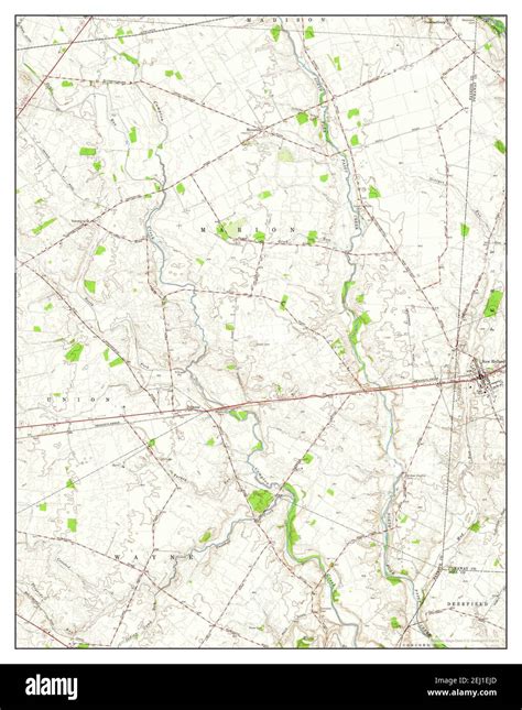 New Holland, Ohio, map 1961, 1:24000, United States of America by Timeless Maps, data U.S ...