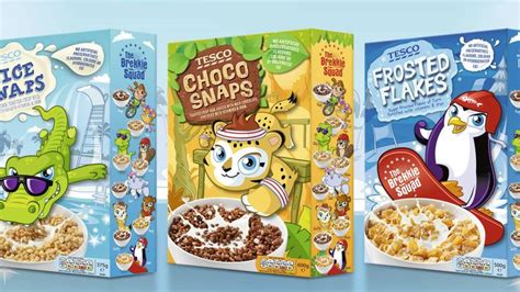 Tesco Kids Cereals | Kids cereal, Cereal packaging, Cereal