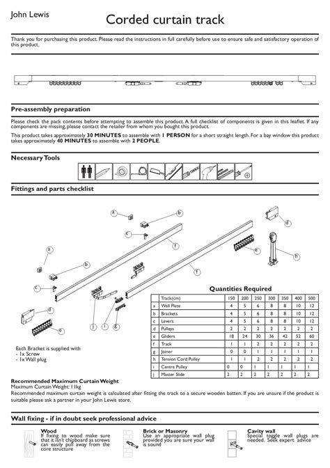 John Lewis Corded Curtain Track Scene7 Flip Ebook Pages 1 4 Anyflip