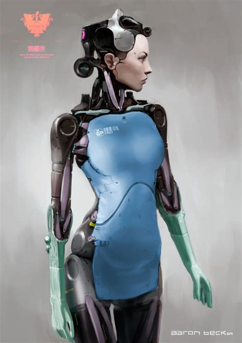 Robot concept art, Robots concept, Cyborg girl