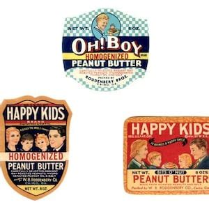 Georgia Peanut Butter Labels - Etsy