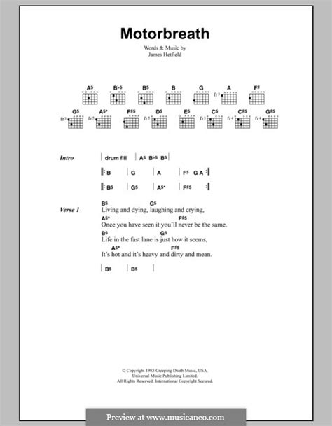 Life In The Fast Lane Chords - Sheet and Chords Collection