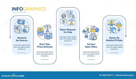 Prevention Cyberattacks Tips Rectangle Infographic Template Stock ...