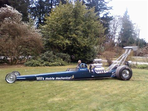 Rear Engine DRAGSTER (roller - no engine/trans) For Sale in Gibsons - $7500