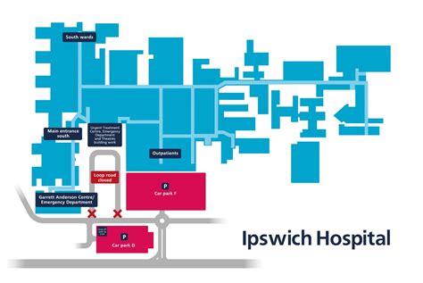 Road to close at Ipswich Hospital near wards and A&E - East Suffolk ...