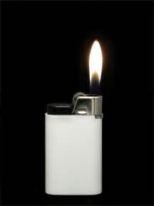 File:White lighter with flame.JPG - 维基百科，自由的百科全书