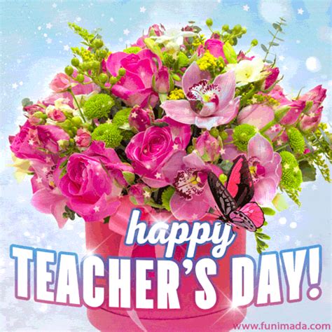 Happy Teachers' Day GIFs - Download on Funimada.com