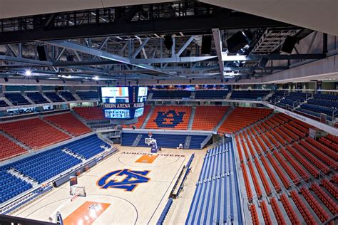 Auburn Arena (Auburn University) | Indoor arena, Stadium design ...