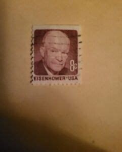 eisenhower 8 cent stamp products for sale | eBay