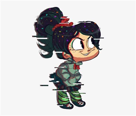 Wreck It Ralph Vanellope Car Drawing - Vanellope Von Schweetz Art - 454x641 PNG Download - PNGkit