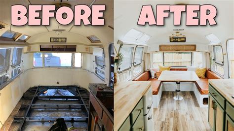 WE FINISHED THE AIRSTREAM! - Before And After Renovation Tour - YouTube