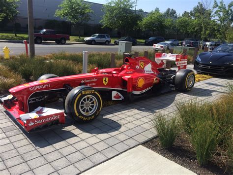 A new Ferrari dealership just opened across the street from work : r/formula1