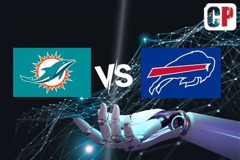 Miami Dolphins at Buffalo Bills AI NFL Prediction 10123