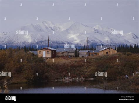 Town Village Arctic Alaska Stock Photos & Town Village Arctic Alaska ...