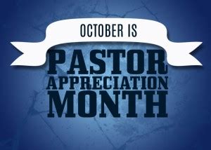 Pastor Appreciation Month Clip Art