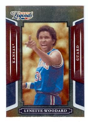 Lynette Woodard Basketball Card (Kansas Jayhawks) 2008 Donruss Legends #107