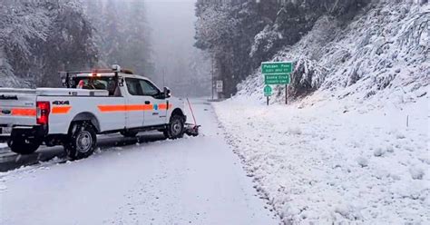 Photos: Rare winter storm delivers snow across the Bay Area