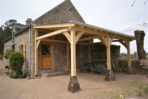 Oak framed car port in Brittany | Diy carport, Portable carport, Pergola