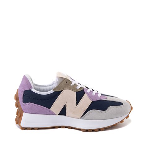 Womens New Balance 327 Athletic Shoe - Gray / Navy / Lavender | Journeys